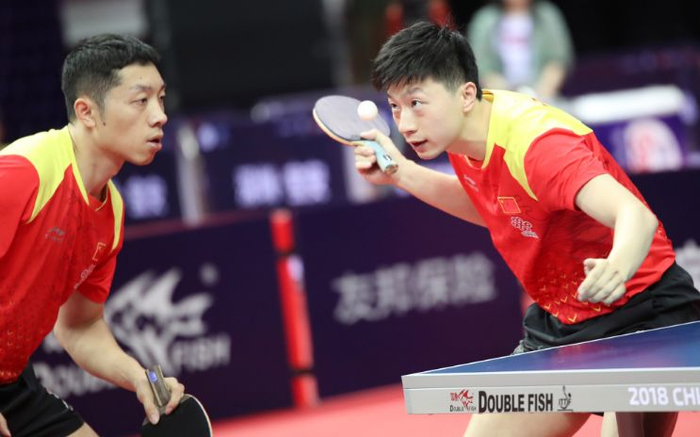 日本队翻盘法国队,许昕状态火热 日本队翻盘法国队,许昕状态火热